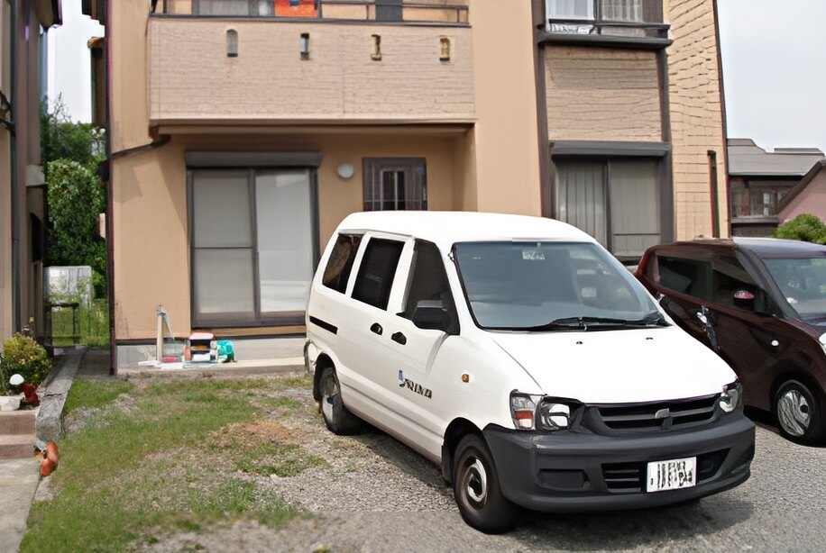 作業車駐車｜住ケン岐阜